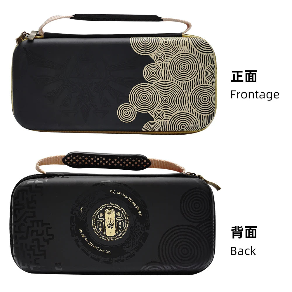 NEW Portable Storage Bag: Carrying Case for Nintendo Switch OLED - Hard Shell Card Box for Gaming Accessories