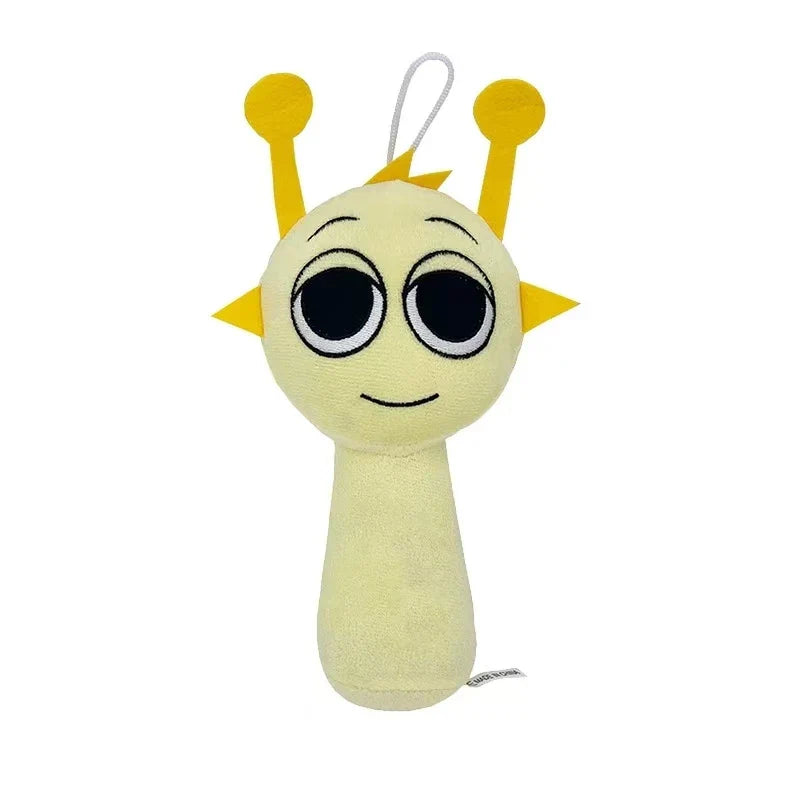 Sprunki Plush Toy Set Soft Cartoon Stuffed Animal Plush Dolls Collectible Fan Gift for Birthdays & Christmas