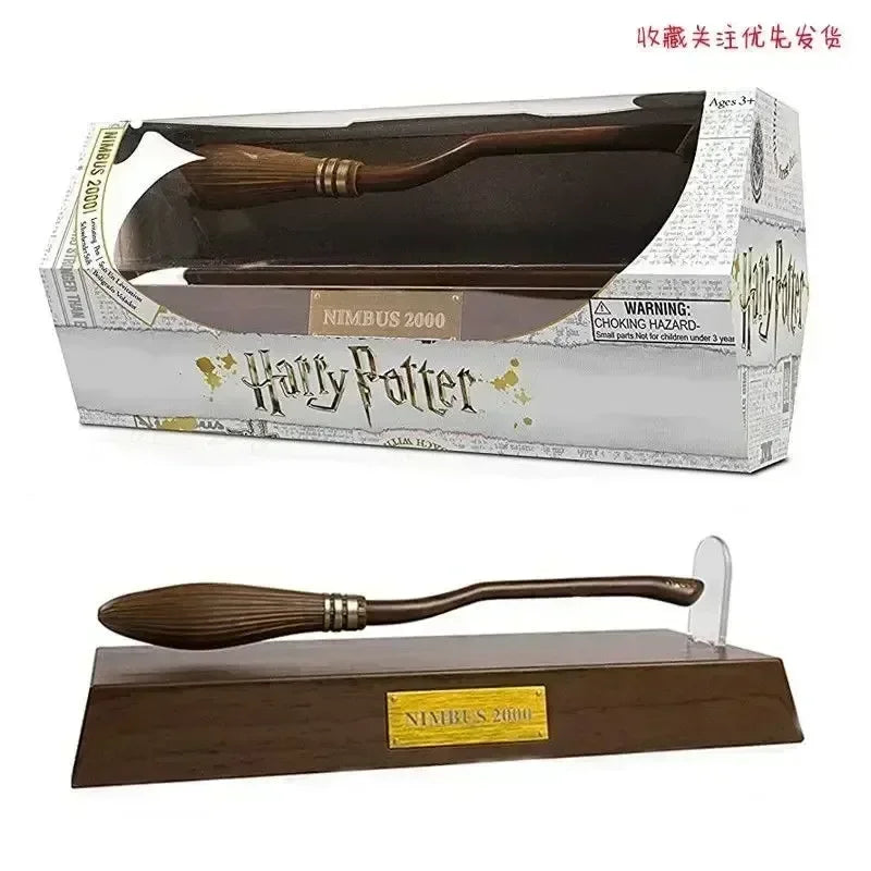 Haries Cosplay Prop Levitating Harry Potter Broomstick – Nimbus 2000 & Firebolt Model, Magic Trick Toy & Collectible Gift