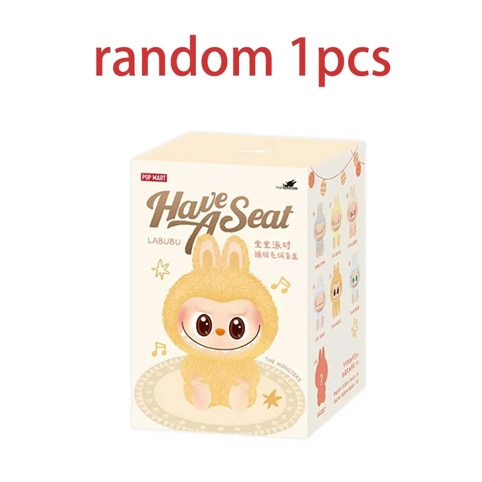 High-Quality Cute Labubu The Monsters Box Toy – Cardiac Macarone Kawaii Figure Model Bag, 1:1 Replica Gift