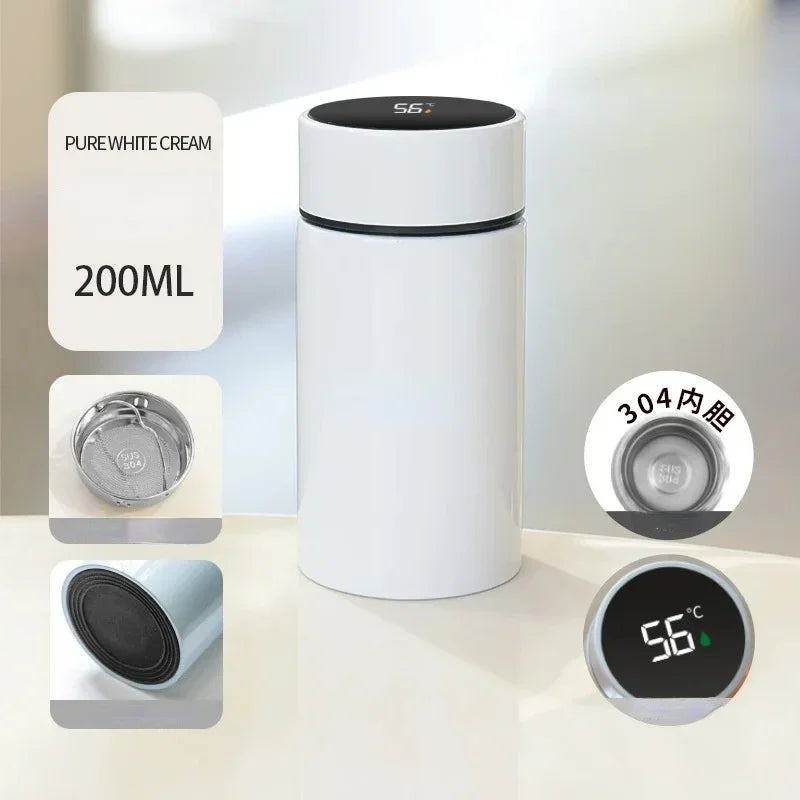 Stainless Steel Vacuum Insulated Tumbler - Thermal Water Bottle for Hot & Cold Drinks
