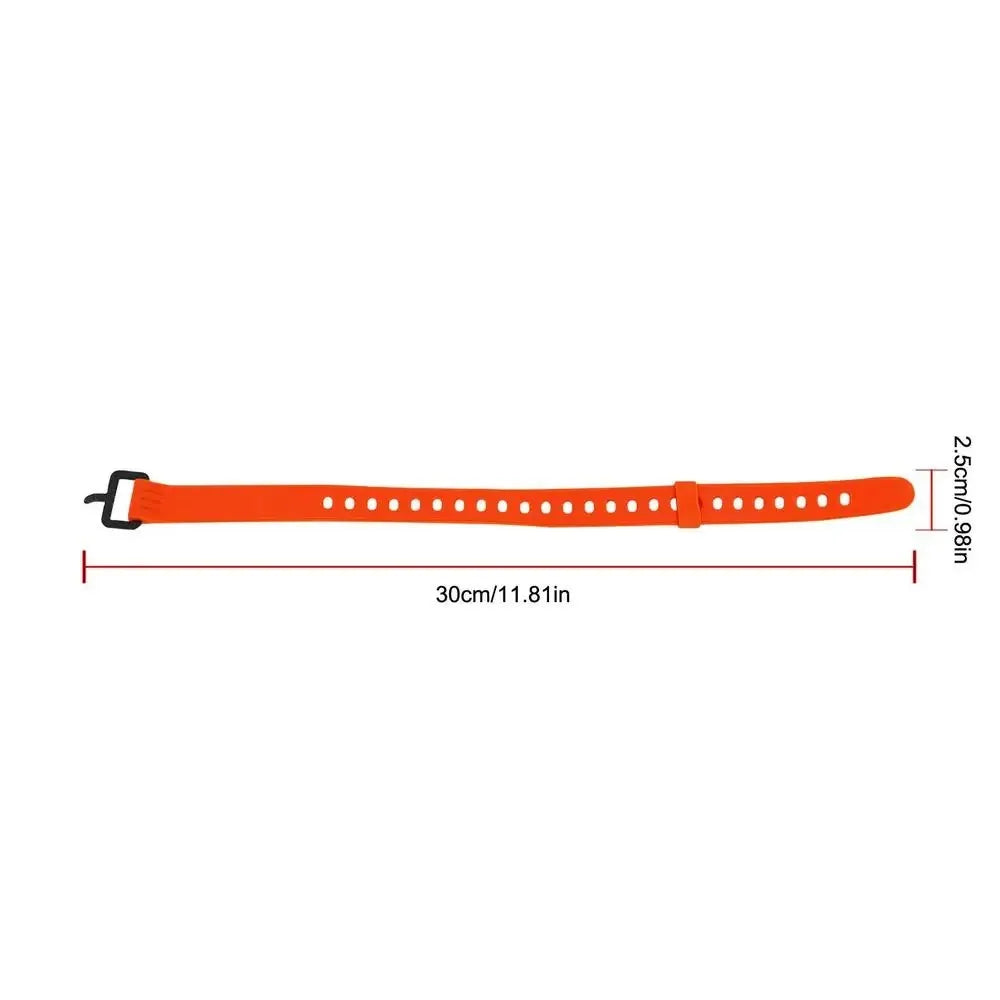 Heavy Duty Rubber Tension Strap – High Strength Cargo Tie Belt for Luggage, Water Bottle, Flashlight & Gear Secure Multi-Purpose Outdoor Tool