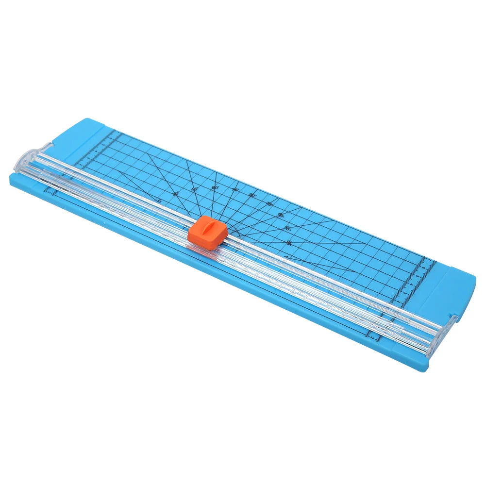 A4/A5 Paper Cutting Guillotine – Lightweight Paper Cutter with Pull-Out Ruler for Photos & Scrapbooking