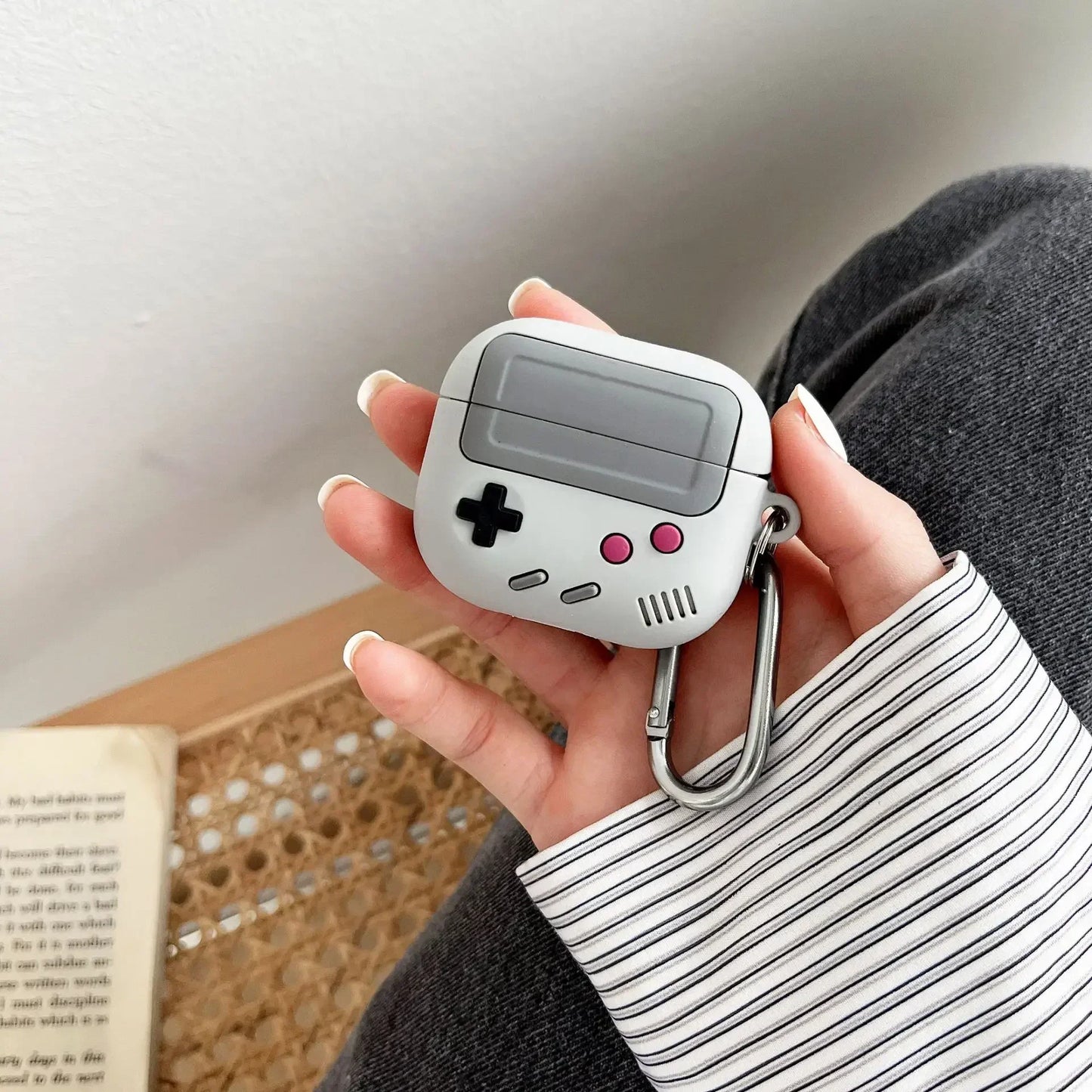 3D Cartoon Silicone Case for AirPods 1/2/3 & Pro/Pro 2 β Protective Wireless Earphone Cover with Hook