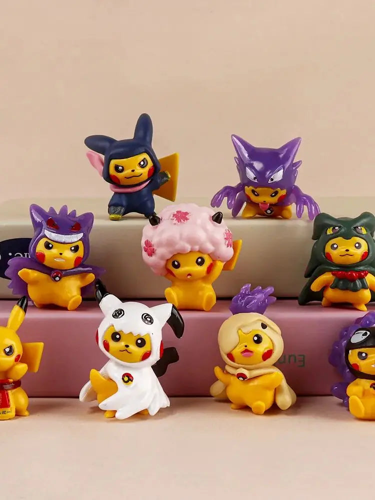 Pokemon Pikachu Anime Toy — Cartoon Cosplay Action Figure for Kids & Decor