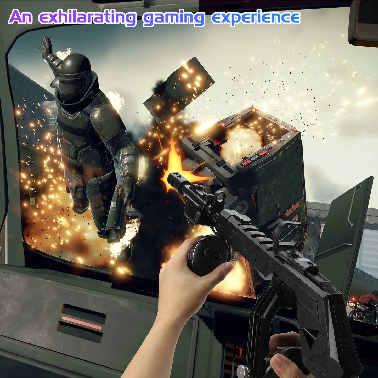 Grip Holster for Meta Quest 3/3S – VR Gaming Pistol Accessory, Personalized Quest 3S Controller Holder