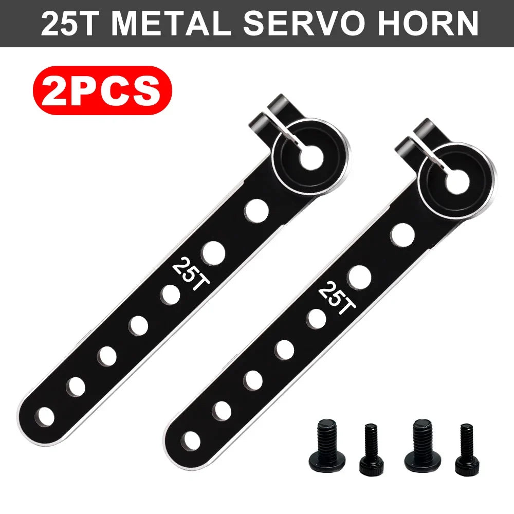 9IMOD 25T Servo Horn - 59mm Metal 25 Tooth Steering Arm Rocker for RC Fixed Wing Aircraft Parts