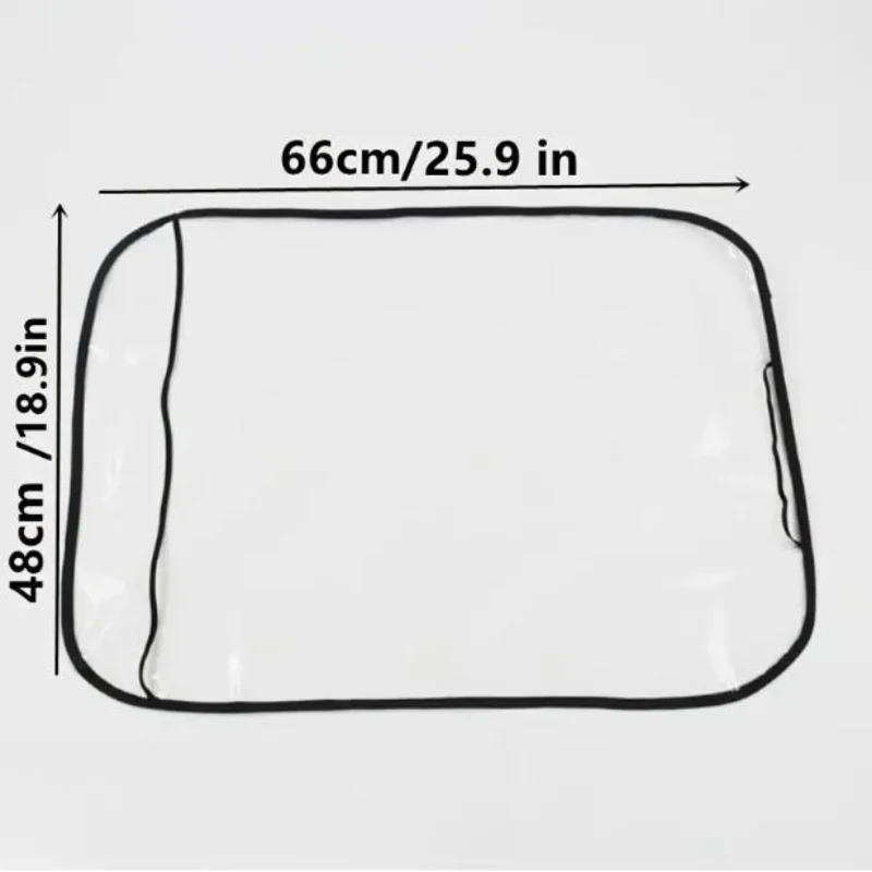 Children's Car Seat Back Protector Cover | Waterproof Anti-Kick Seat Back Covers | Stain-Resistant Mat from Dirt