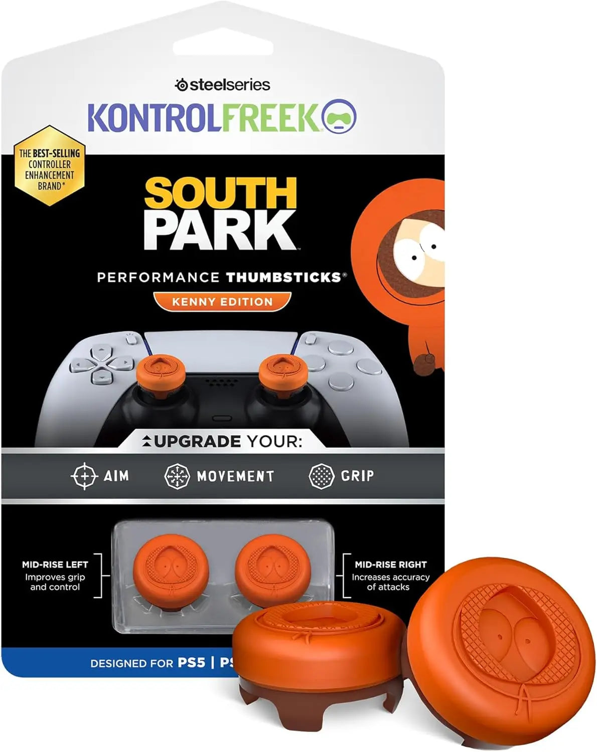 New High-Rise Analog Stick Cap for PS4 & PS5 – Galaxy Silicone Joystick Controller Upgrade