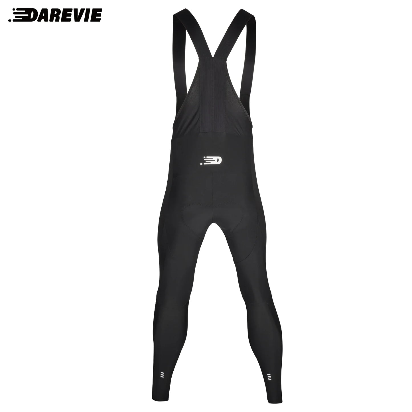 DAREVIE Winter Thermal Cycling Bib Pants – Windproof, Water-Resistant Tights with 120KG/m³ Pad