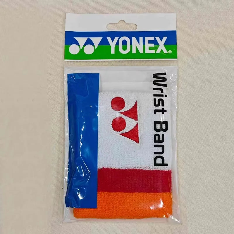 YONEX 75th Anniversary Sports Wristband - Sweat-Absorbent Thickened Wrist Support for Badminton and Tennis