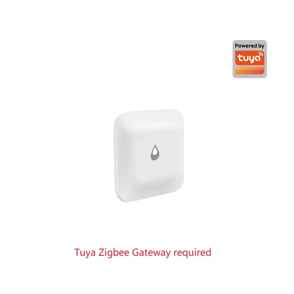 ZigBee Smart Water Leak Sensor Alarm, Tiny Leakage Detector for Tuya, Home Assistant & eWeLink Smart Home Security System