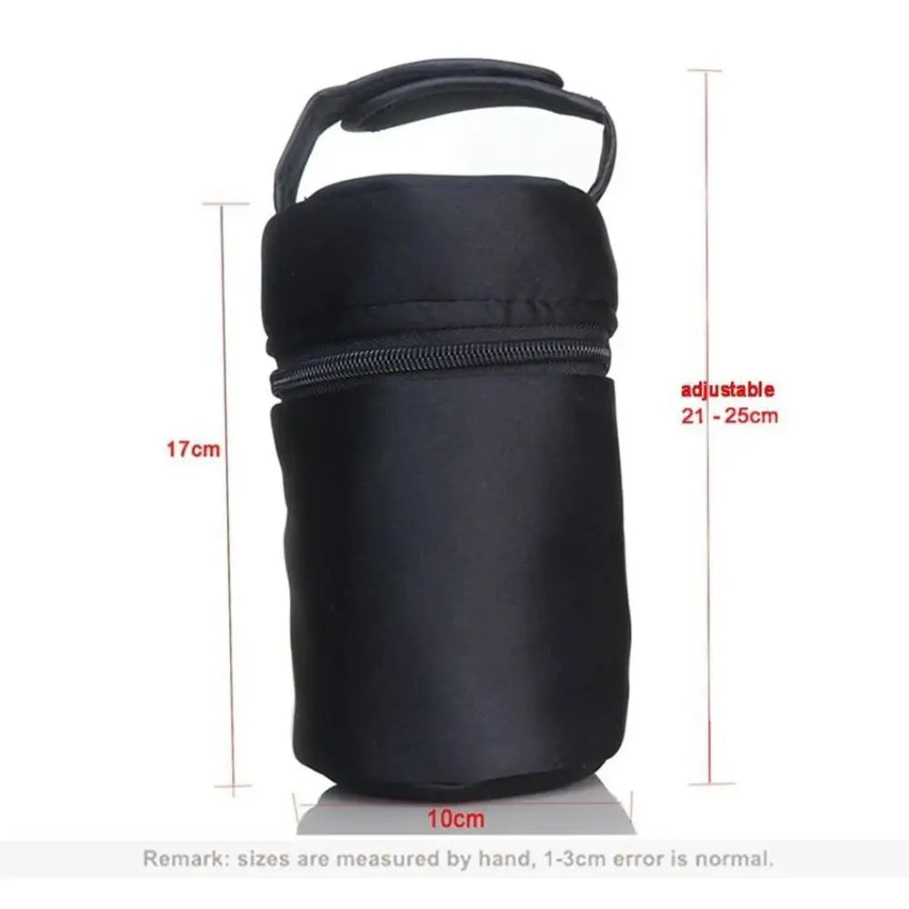 Milk Warmer Bottle Insulation Bag - Lightweight Anti-Splash Thermal Mommy Bag for Baby Bottles & Travel Use