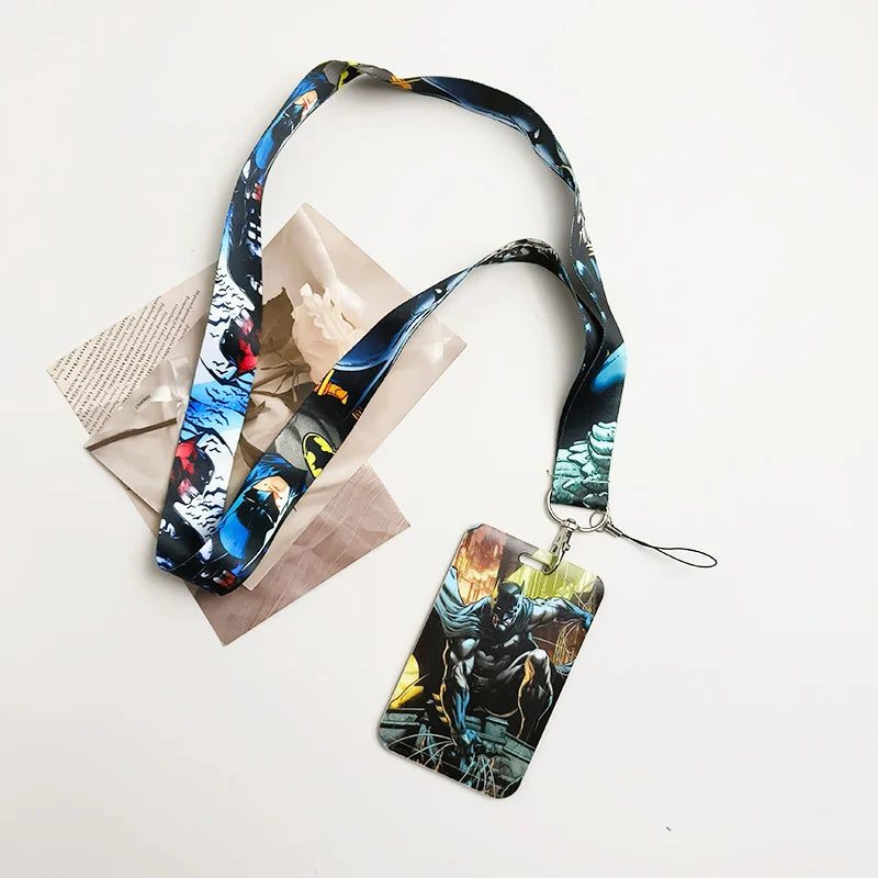 American Anime Movie Lanyard — Key Holder Neck Strap for ID Cards, Gym Keys, Badge, DIY Keychain Rope