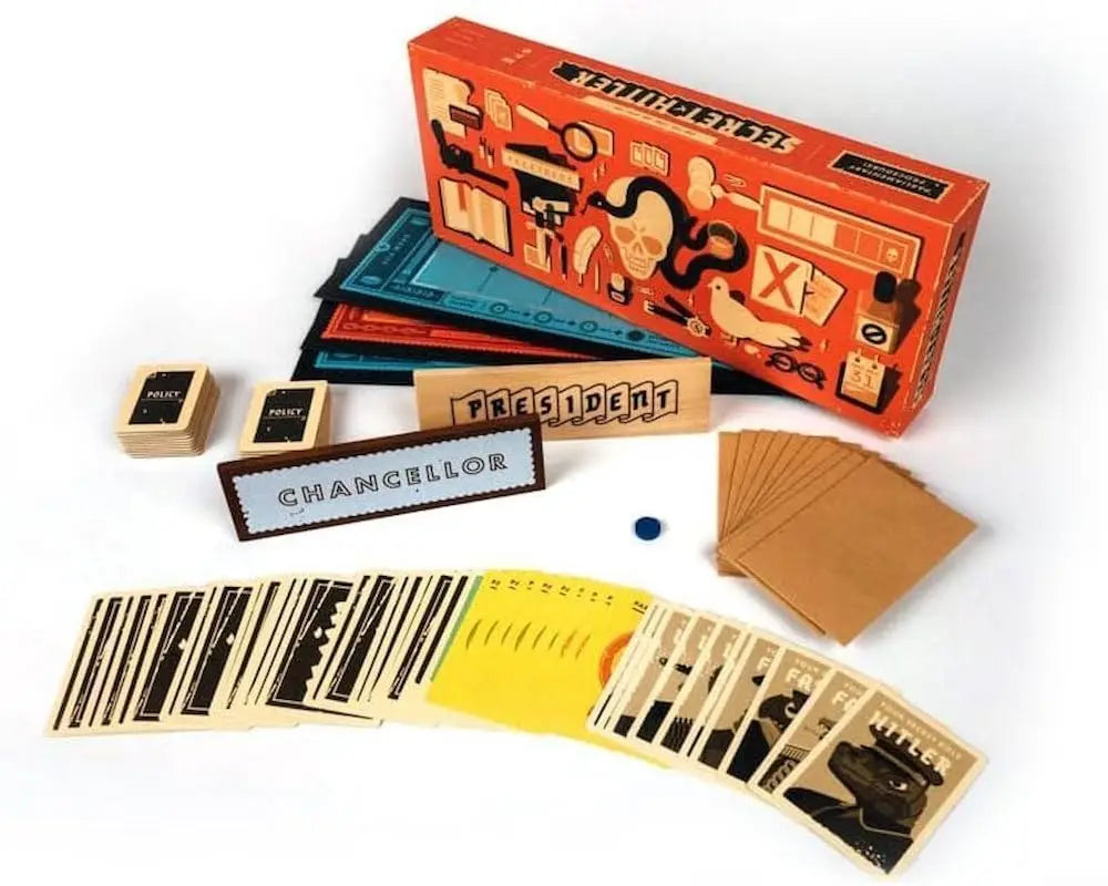 Secret Hitler Board Game โ Strategic Party Game for Social Deduction & Deception Fun