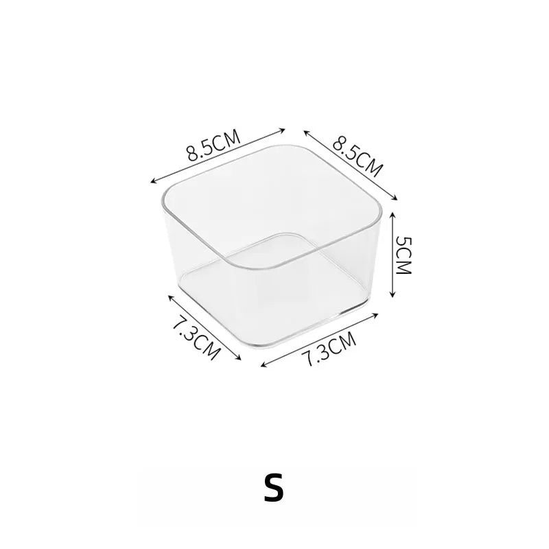 Cosmetic & Stationery Storage Box – Makeup, Office Supplies, Desk & Drawer Organizer for Home