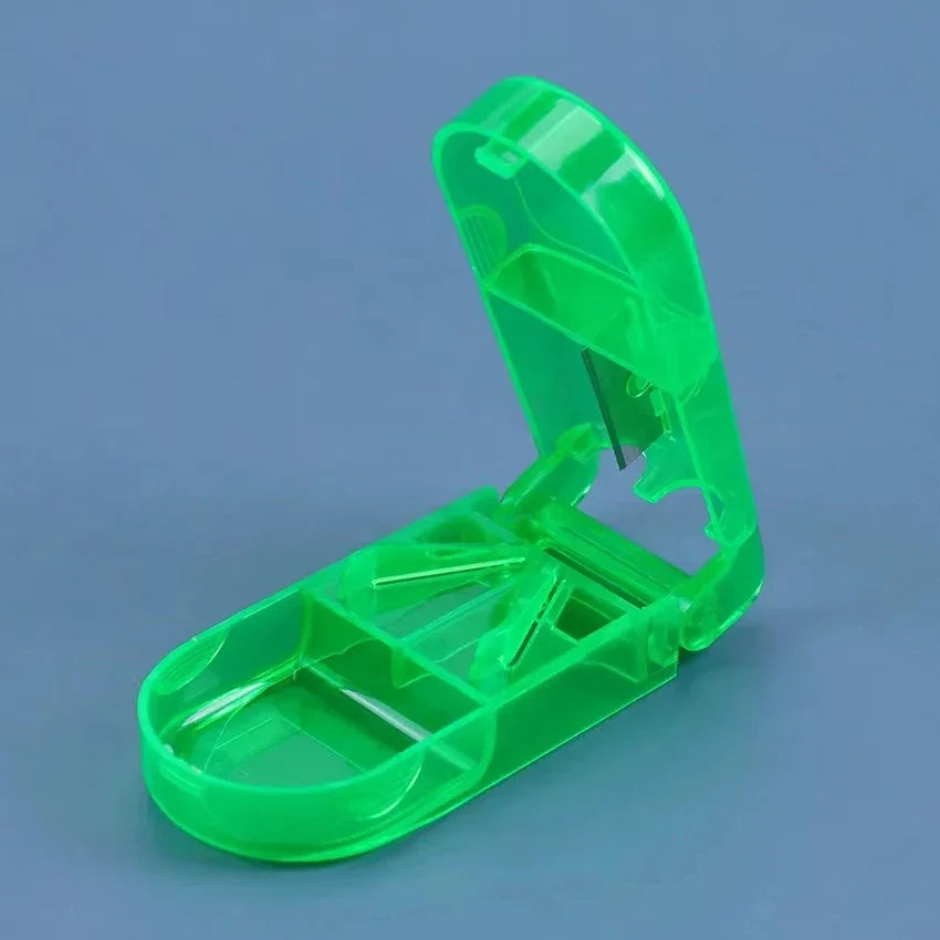Portable Pill Cutter Box β Tablet Cutter & Medicine Holder for Easy Pill Splitting