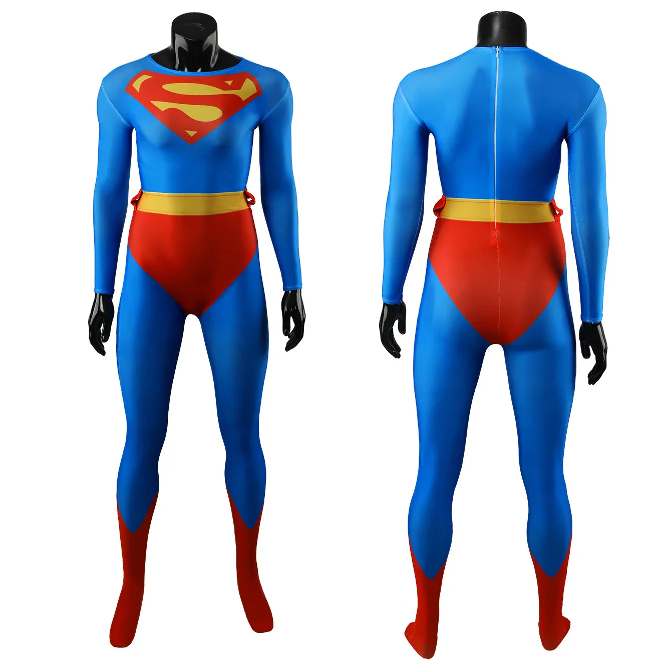 Supergirl Kara Zor-El Cosplay Costume β 3D Printed Spandex Bodysuit Zentai Outfit for Women Halloween