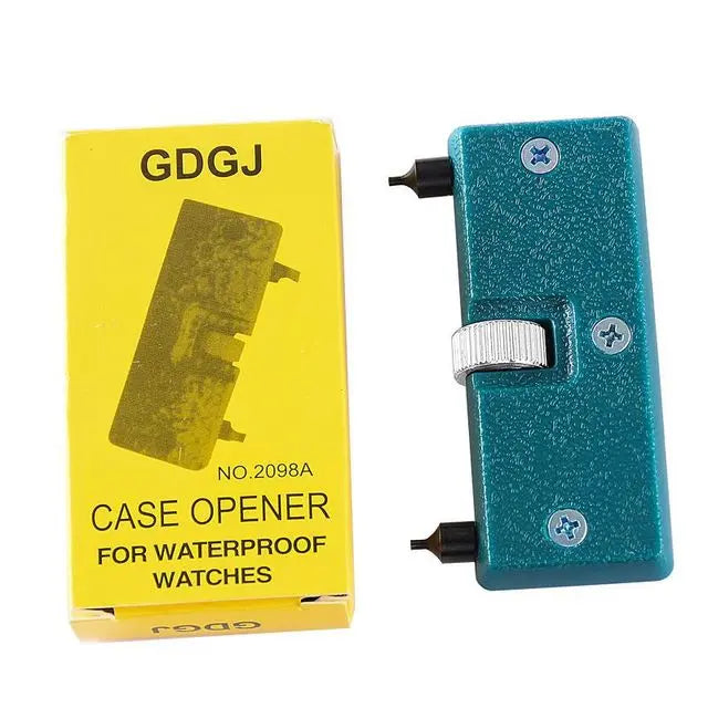 Adjustable Watch Opener Back Case Tool – Press, Closer, Remover, Wrench, Screw Wrench Repair Kit & Watch Battery Remover