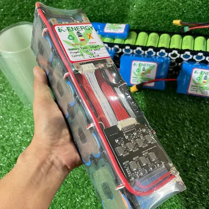 18650 Battery PVC Heat Shrink Tube - Clear Insulation Wrap Protective Film Sleeve for Lithium Battery Pack Cable Protection