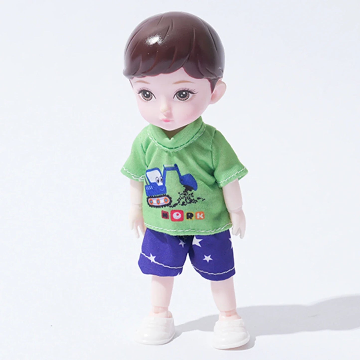 One Piece 6-Inch Baby Dolls – Boy Model with 13 Movable Joints & Painted Eyes, Birthday Gift Toy for Children Girls
