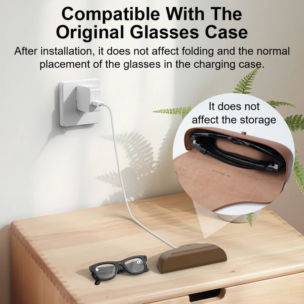 Hibloks Anti-Glare Light Shield Stickers – Compatible with Ray-Ban Meta Wayfarer RW4008/RW4006/4012, Skyler, Headliner Gen 2 Glasses Accessories