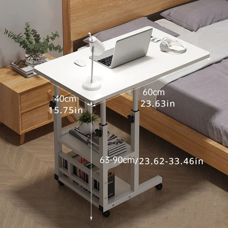 Multifunctional Adjustable Foldable Table – Expandable Portable Non-Wood Design for Home & Office