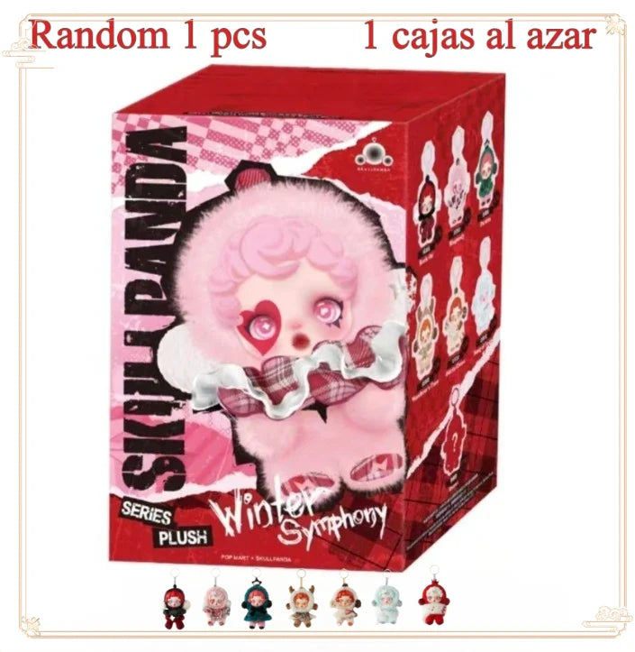 Skullpanda Winter Music Series Blind Box Plush Keychain – Cute Action Figure Toy Gift