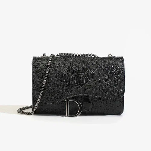 Women's Luxury Crossbody Handbag – Sequined Shoulder Messenger Bag with Chains, Casual Purses & Handbags