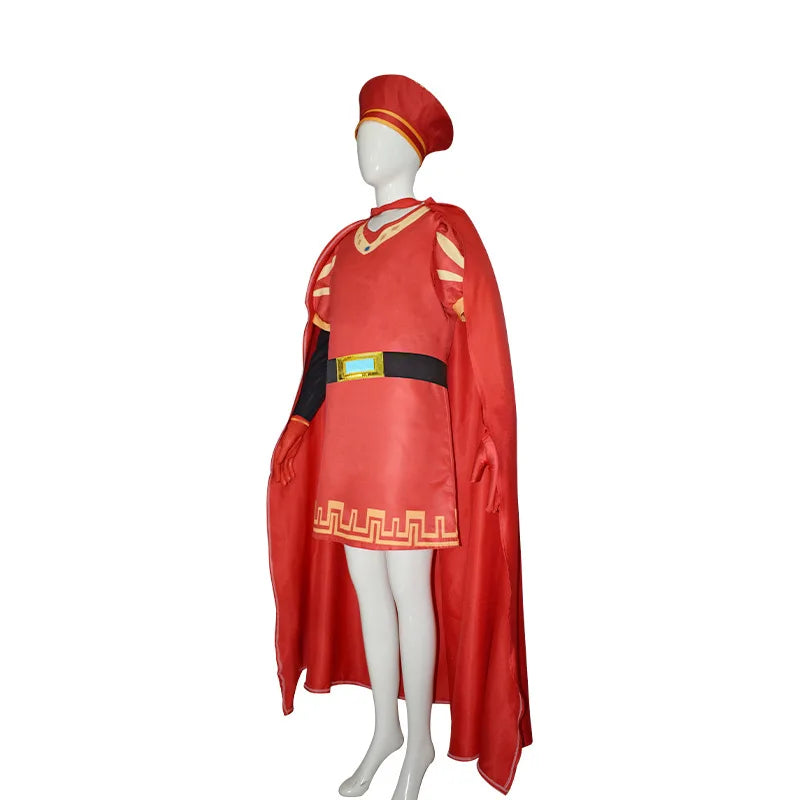 Lord Farquaad Cosplay Costume - Carnival, Halloween & Role Play Outfit with Wig