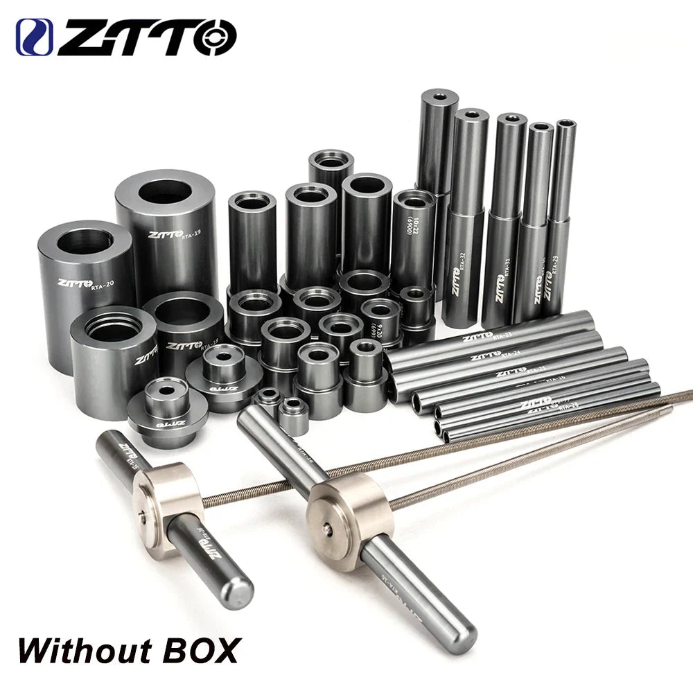 ZTTO Bicycle Hub Axle Tool Set — Wheel Bearing Press & Removal Repair Tool