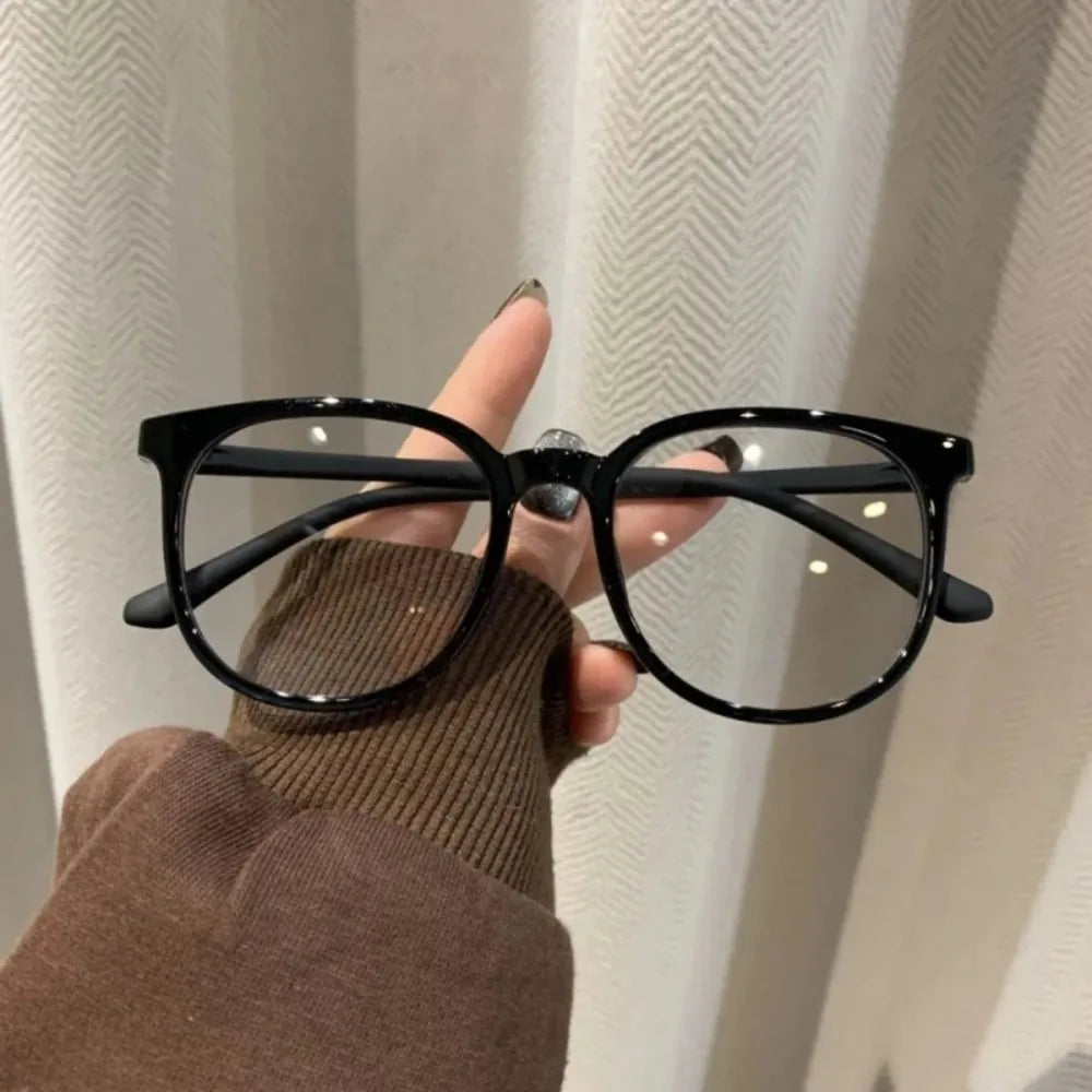 Fashion Anti-Radiation Unisex Eyeglasses – Transparent Retro Computer Glasses with Anti-Blue Light Lenses