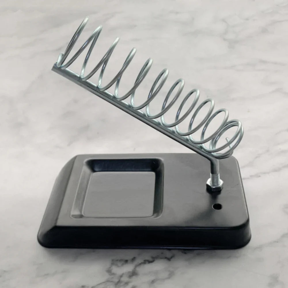 Portable Soldering Iron Stand Holder: Soldering Tin Stand with Welding Cleaning Sponge - Electric Soldering Iron Accessories
