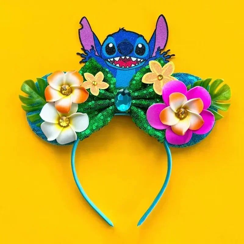 Toy Story Character Headbands - Sequin Bow, Woody, Buzz Lightyear & Alien Hair Accessories for Girls