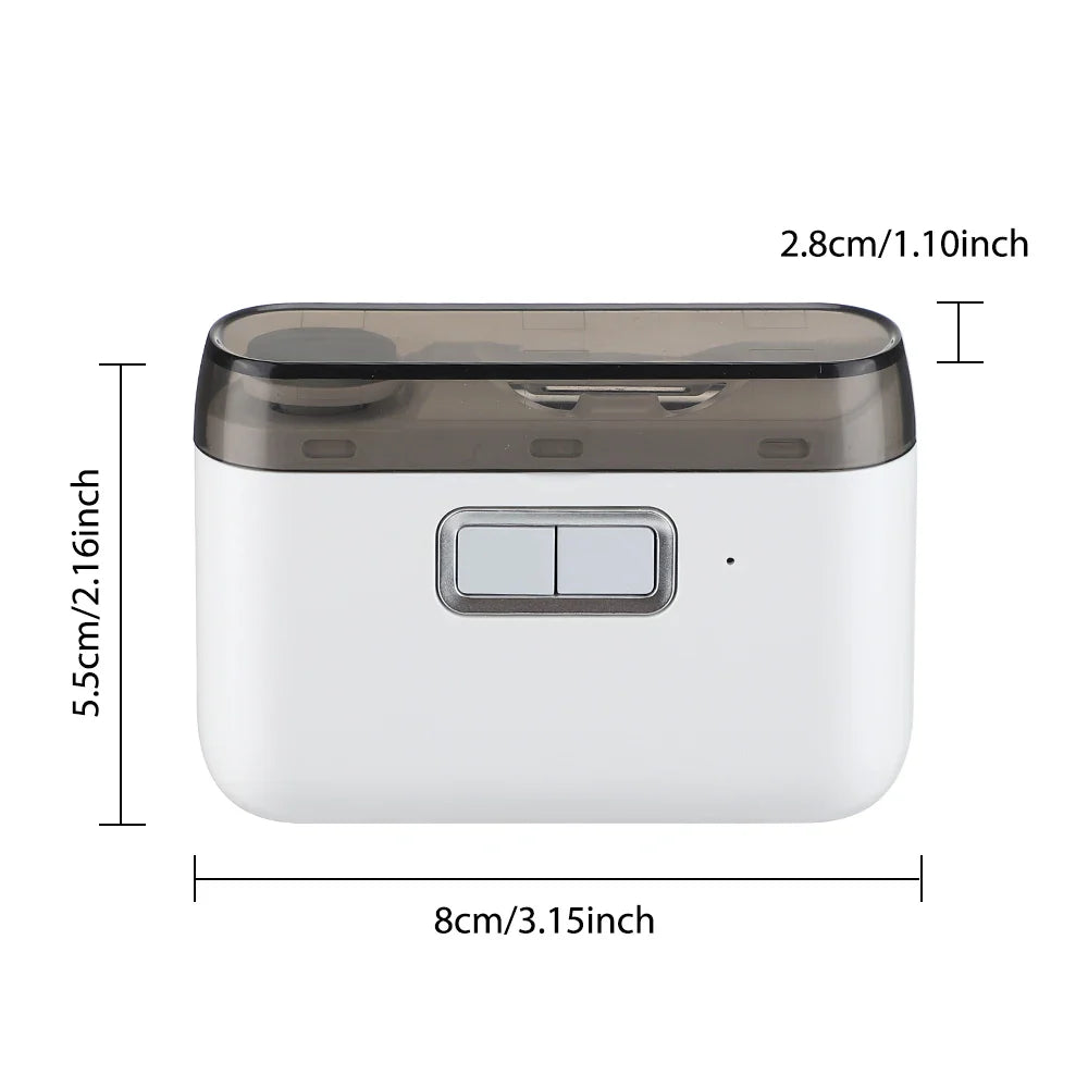Electric Nail Clipper with LED Light - Automatic Nail Grinder and Polishing Trimmer for Baby and Adult Manicure Care Tools