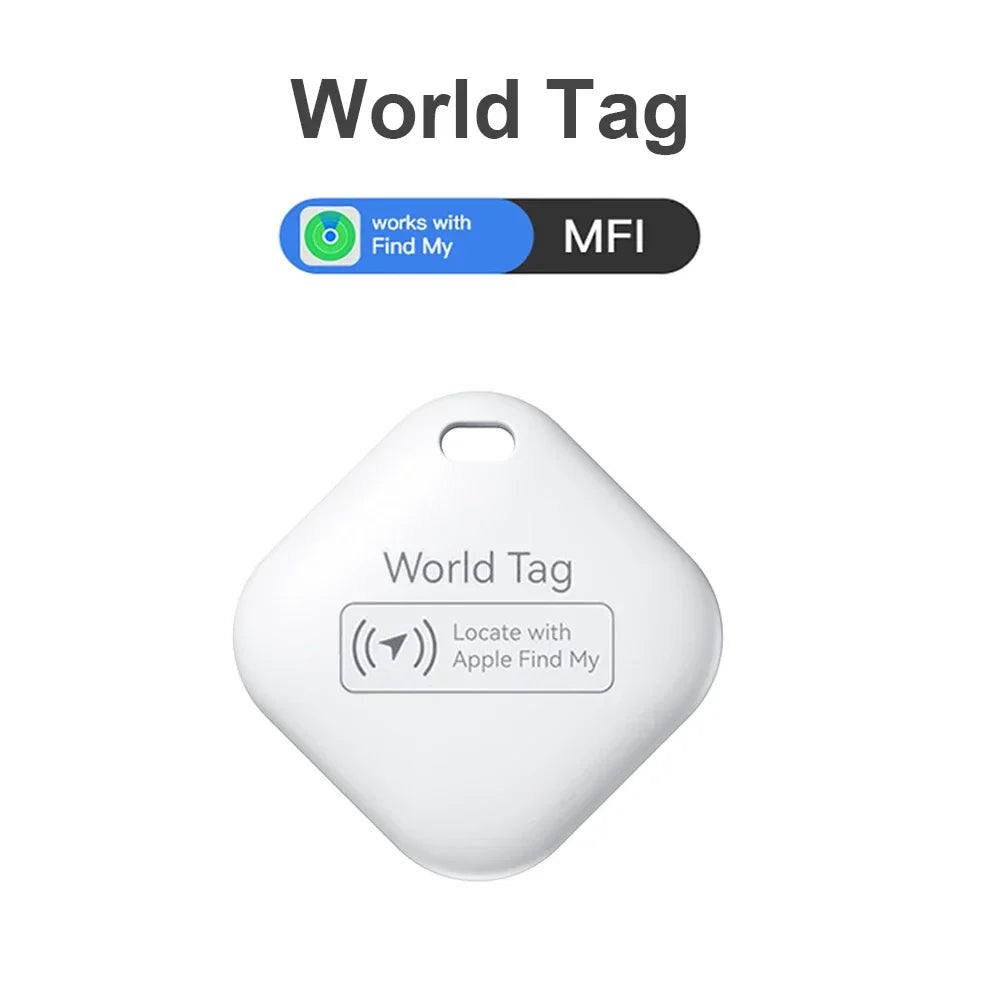 Mini Tracking Device for Apple Find My — Smart iTag Bluetooth GPS Tracker for Keys, Child, Pet & Car, iOS Compatible