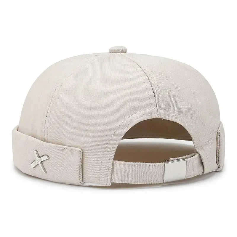 Spring New Guppi Beanie Hat – Unisex Streetwear Round Sailor Cap, Personality Landlord Hat for Men & Women Fashion Niche Style