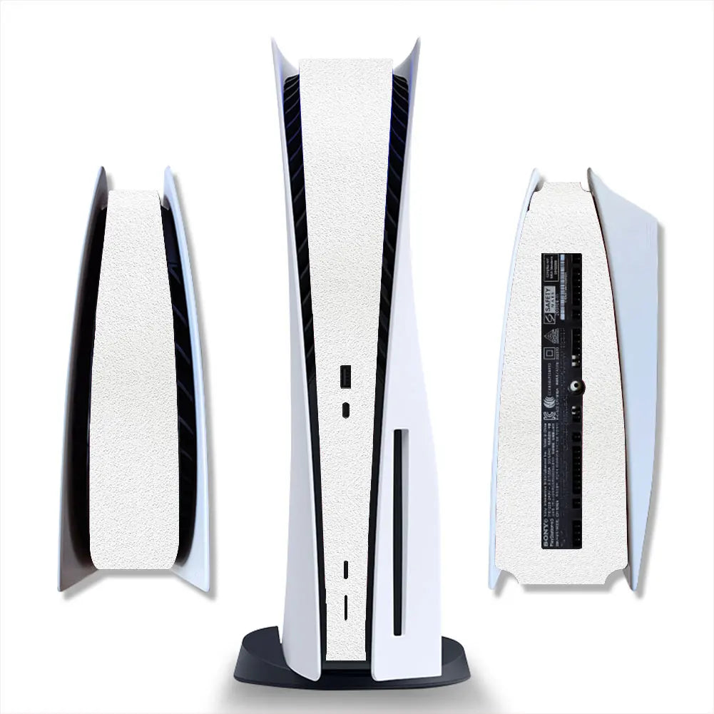 PS5 Console Middle Skin Sticker – Matte Black Center Strip Protective Film for PlayStation 5 Cover