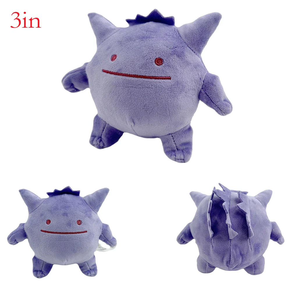New Gengar Plush Toy – Soft Pokemon Stuffed Animal Doll, Cute Cartoon Christmas Gift