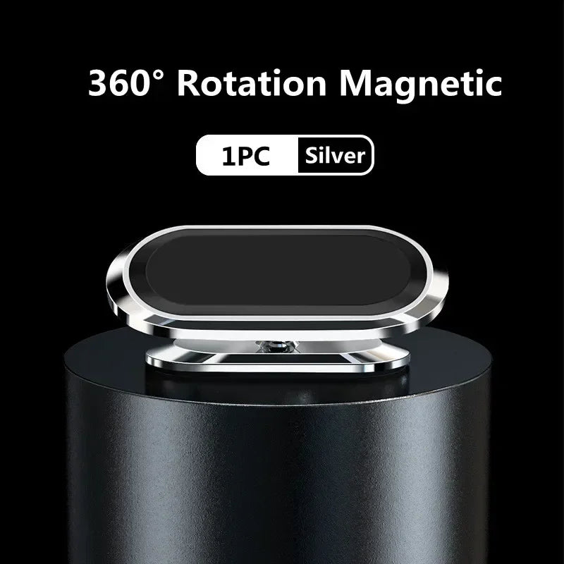 Magnetic Car Phone Holder - Universal Phone Mount Stand for iPhone 15/14/13/12/11 Samsung Redmi Devices
