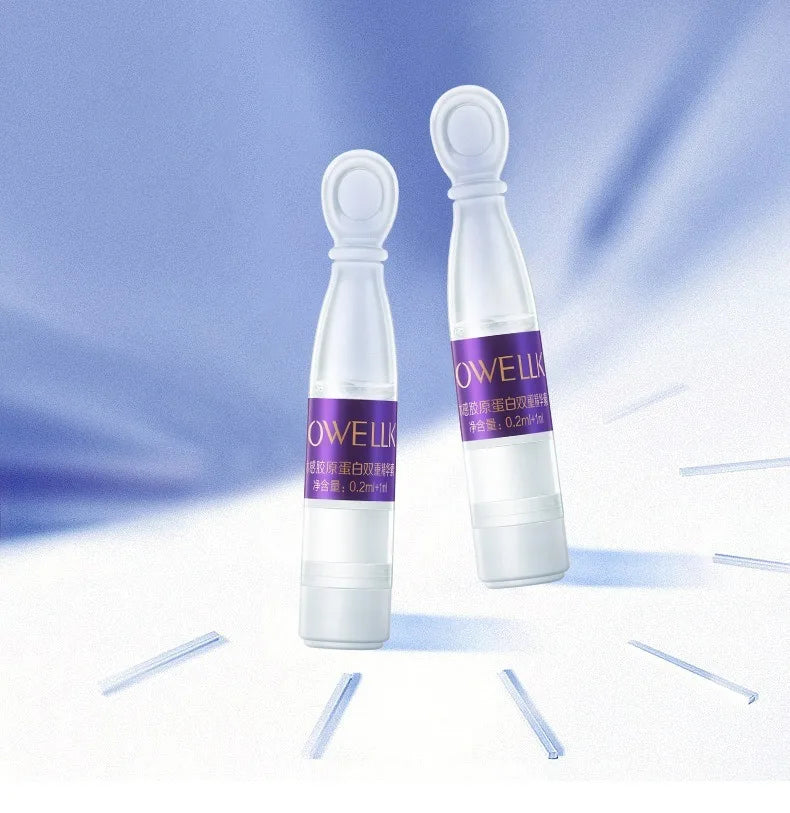 Collagen Ceramide Serum 30pcs – Hyaluronic Acid Anti-Aging Whitening Repair Skin Care Set