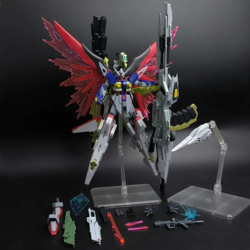 GAOGAO HG 1/144 A-GXQ754V2 Destiny Zeus & ZGMF-X42S Robot Model Kit — Plastic Action Figure Assembly Toy