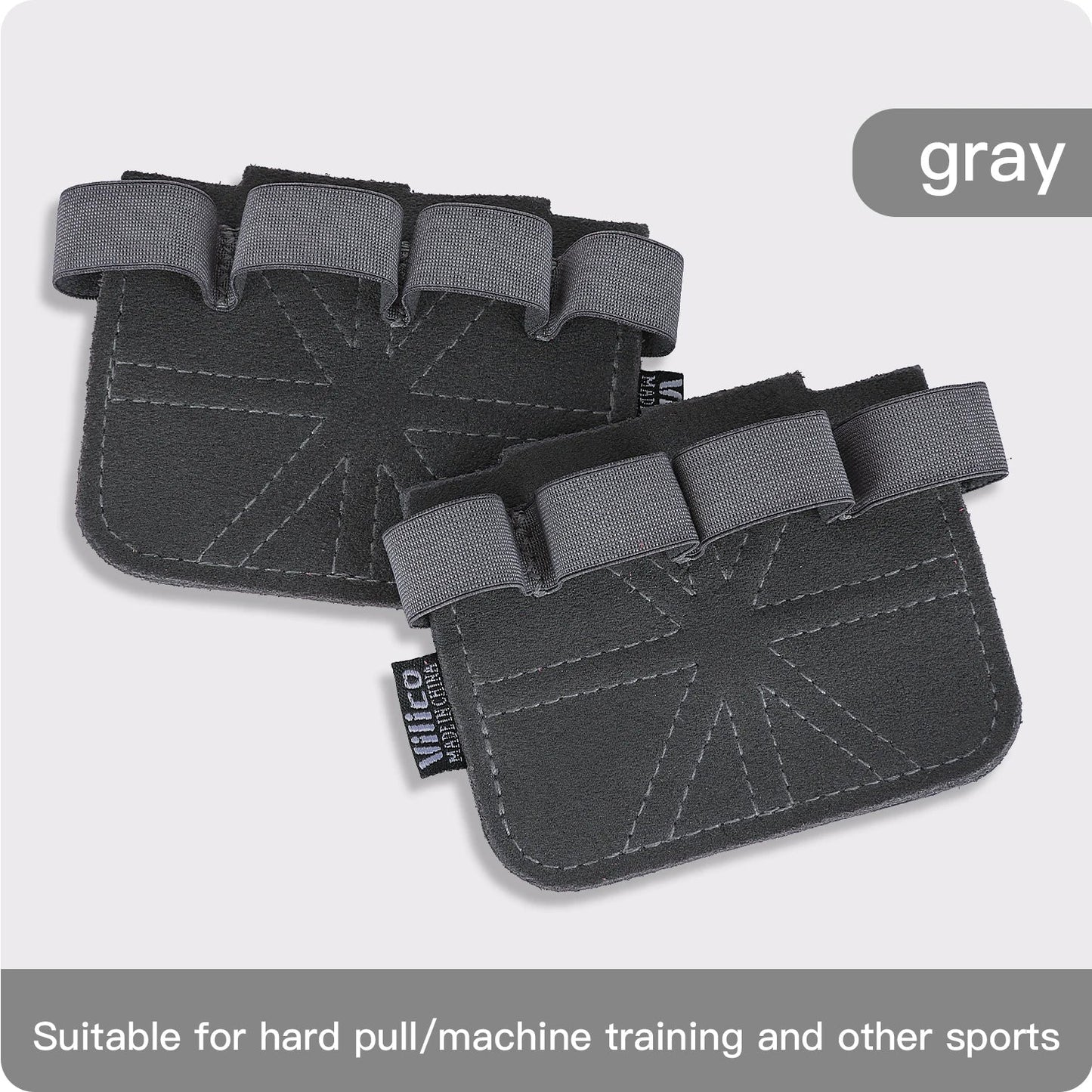 Leather Weightlifting Training Gloves with Palm Protection for Men & Women – Gym Workout, Pull Ups & Fitness Grips
