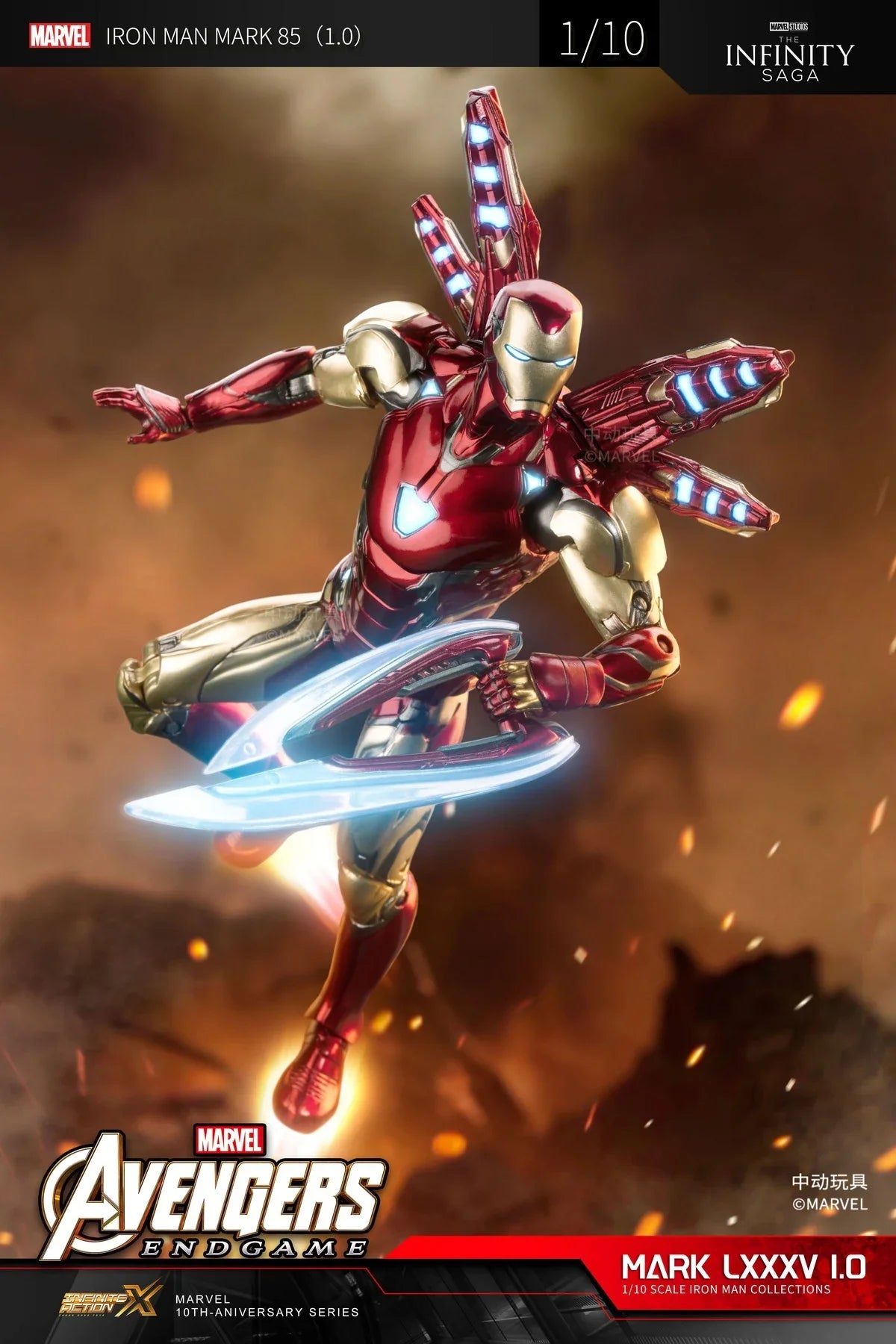 ZDTDS Iron Man & War Machine Legends Action Figures – MK37 Hammerhead, MK12, MK38 Igor, MK9 Iron Patriot Collectible Toy