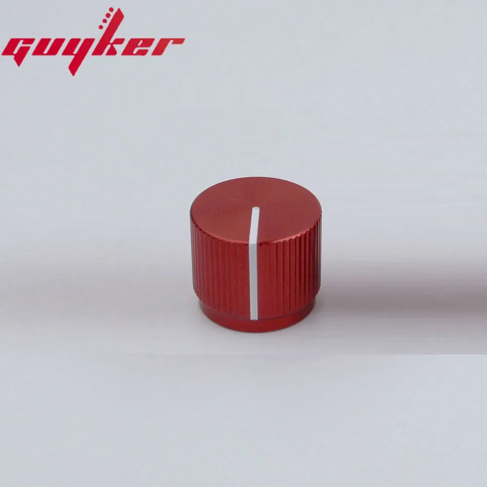 Aluminum Flat Top Bass Knob - 16MM Guitar Control Knob Available in Five Colors for Electric Bass