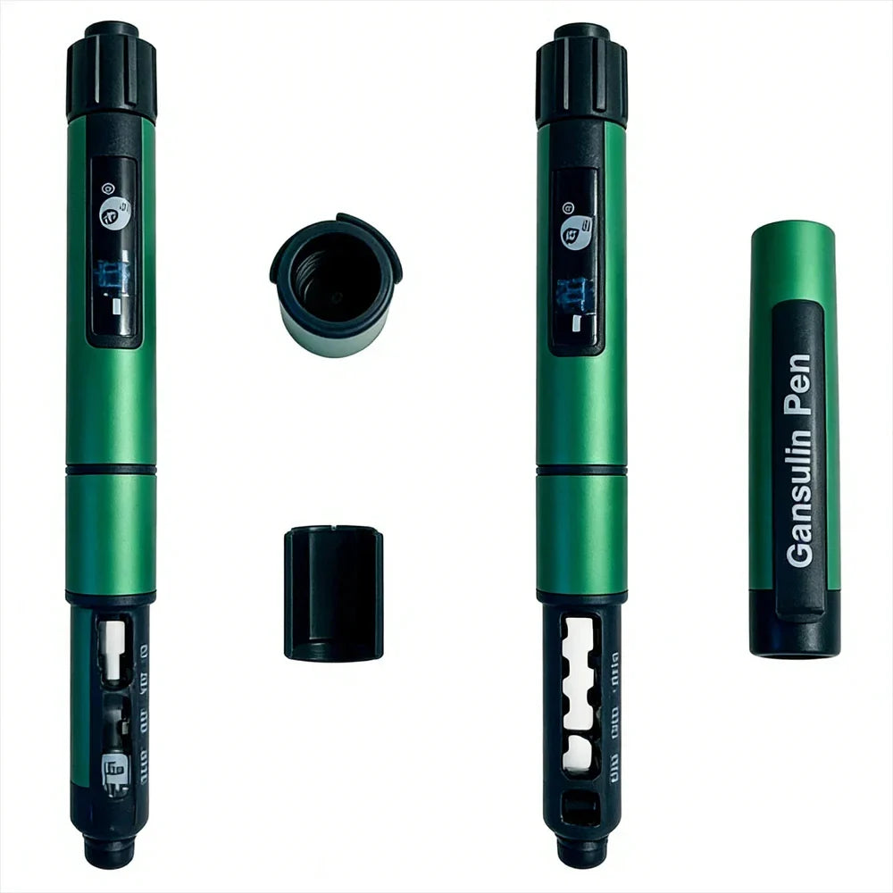 Gansulin 3ml Insulin Injection Pen – Easy-to-Use Syringe Pen for R/N/30R/40R/50R Cartridges, Diabetes Care Tool