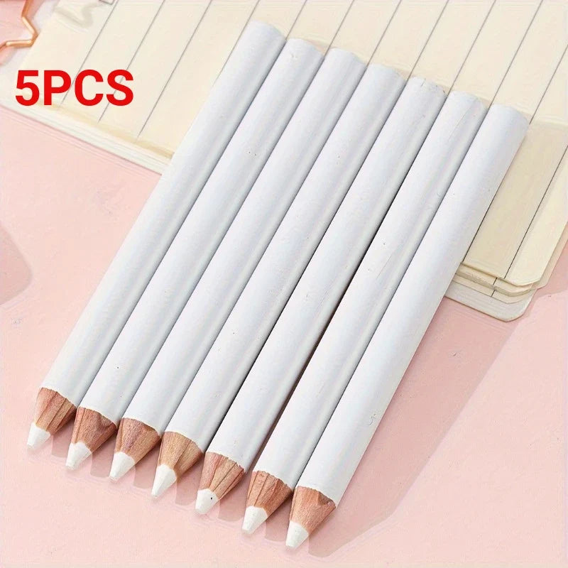 White Chalk Marking Pencils for Sewing & Fabric – Quilting, Dressmaking & Pattern Marking Tools