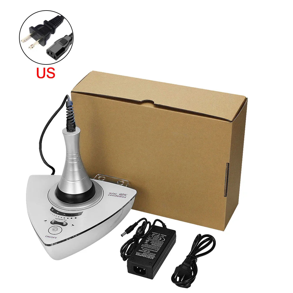 Ultrasonic 40KHz Cavitation Machine — Body Massager for Slimming, Fat Burning, Skin Tightening & Weight Loss