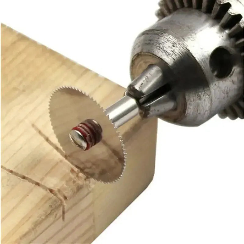 11PCS Stainless Steel Wood Cutting Disc Set – Rotary Tool Circular Saw Blades for Woodworking