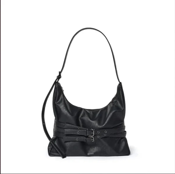 SAMO ONDOH Korean Medium Motorbike Crossbody Bag – Same Style as Song Yuqi